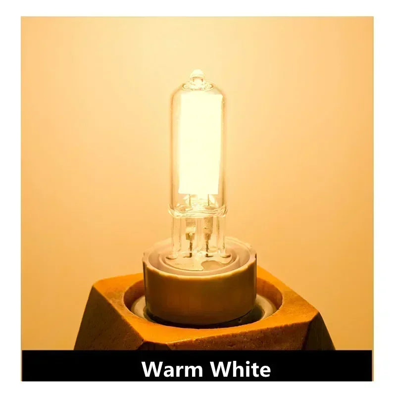 ampoule led filament g4 g9 lustre moderne blanc chaud froid décoration intérieur salon