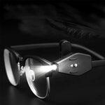 lunettes lecture lampe intégrée clip led noires contrôles modernes rechargeables tiện ích này