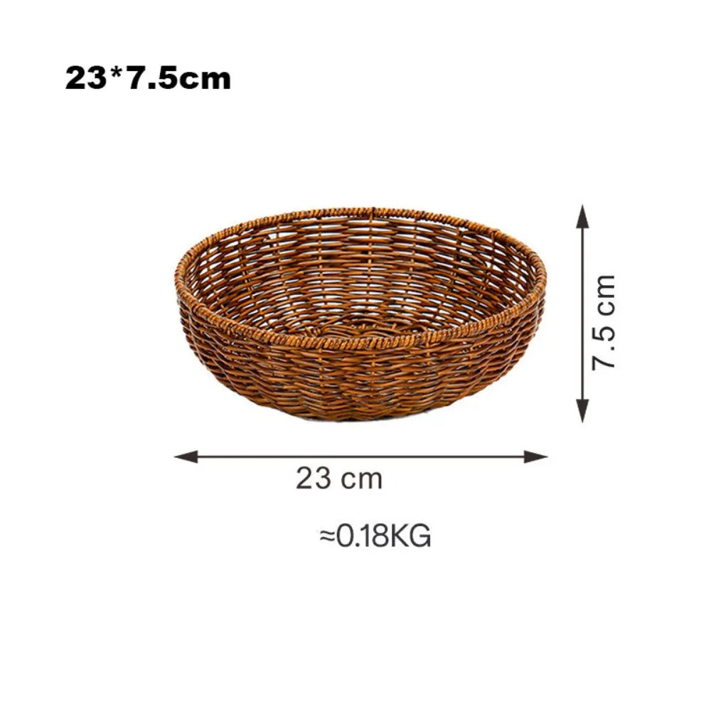paniers osier tressés traditionnels empilables marron clair utilisation multiple respectueux environnement poignées osier