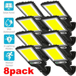 lampe solaire détecteur mouvement adhésive moderne noir jaune 84x225mm ip65 led