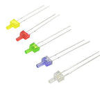 diodes led multicolores transparentes jaune rouge vert bleu modernes petites