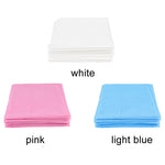 draps jetables massage blanc rose bleu violet lisses non tissés opaques simples adultes 80x180cm