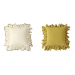 coussins volants 100% coton doux rose noir vert romantique décoration maison salon chambre lit