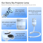 projecteur nuit blanc moderne tringle flexible éclairage ambiance chambre bouton poussoir usb