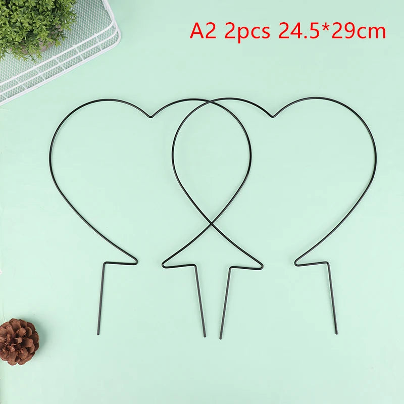 clips table or noir coeurs ronds minimaliste métal 26cm 24.5cm 18cm 28cmiaux clips table