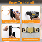 supports muraux ceintures championnat noir or plusieurs trophées boxe sportifs
