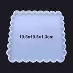 coasters silicone blanc bleu rose violet vert lisses modernes minimalistes
