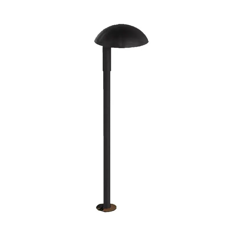 lampe solaire noire moderne ip65 base plate éclairage extérieur industriel led aluminium