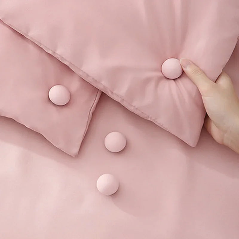 boutons lit modernes pièces rose bleu clair blanc opaques lisses plastique