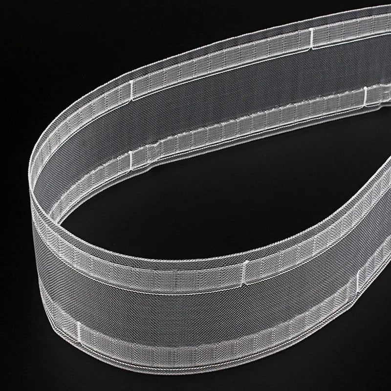 ruban polyester polonais blanc classique 75mm large clips inclusion différentes longueurs
