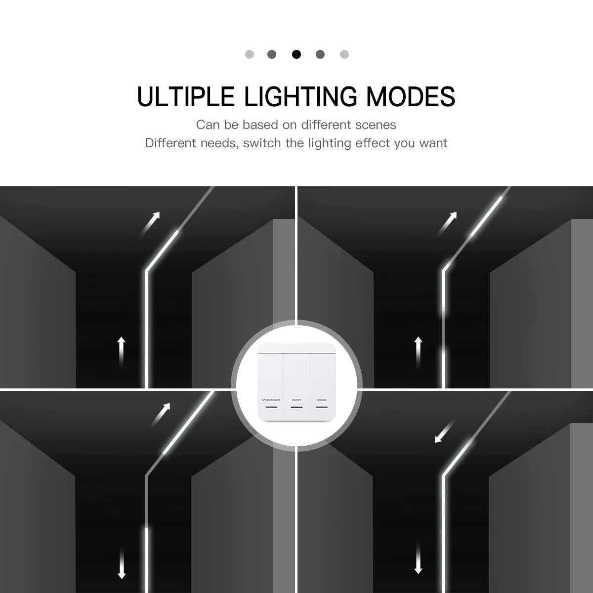 ruban led 120 led blanc blanc chaud blanc naturel adhésif moderne adaptable contrôleur batterie