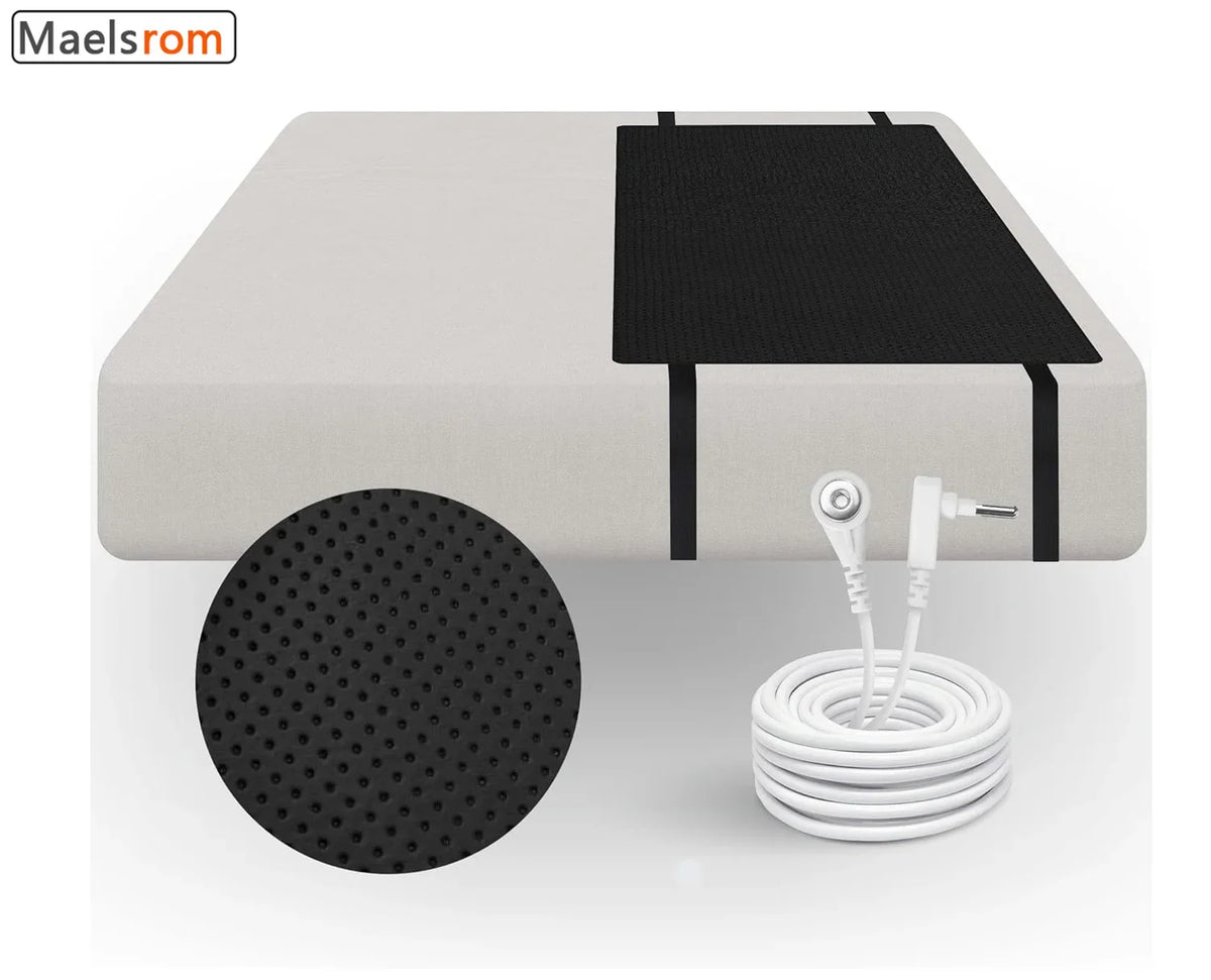 tapis chauffant moderne gris noir tissu ventilé cordon 15 pieds prise murale 98x180cm 137x180cm