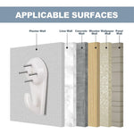 crochet mural blanc moderne 30lbs 20pcs 40lbs 20pcs 40lbs 30pcs 50lbs 20pcs 50lbs 30pcs