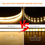 ruban led blanc moderne adhésif 12v 320leds toujours allumé alimentation centralisée éclairage chambre
