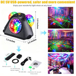 lampe disco moderne noire télécommande câble usb instructions éclairage scène divertissement nhà cửa
