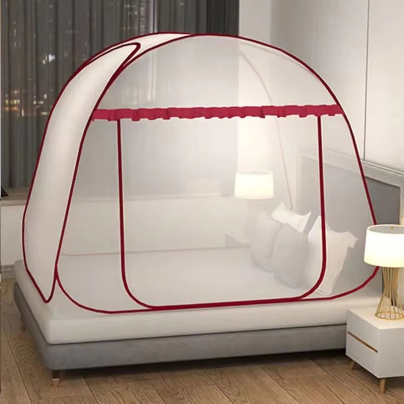 filet lit pliable moustiquaire polyester coton quadratique transparent gris bleu moderne opacité