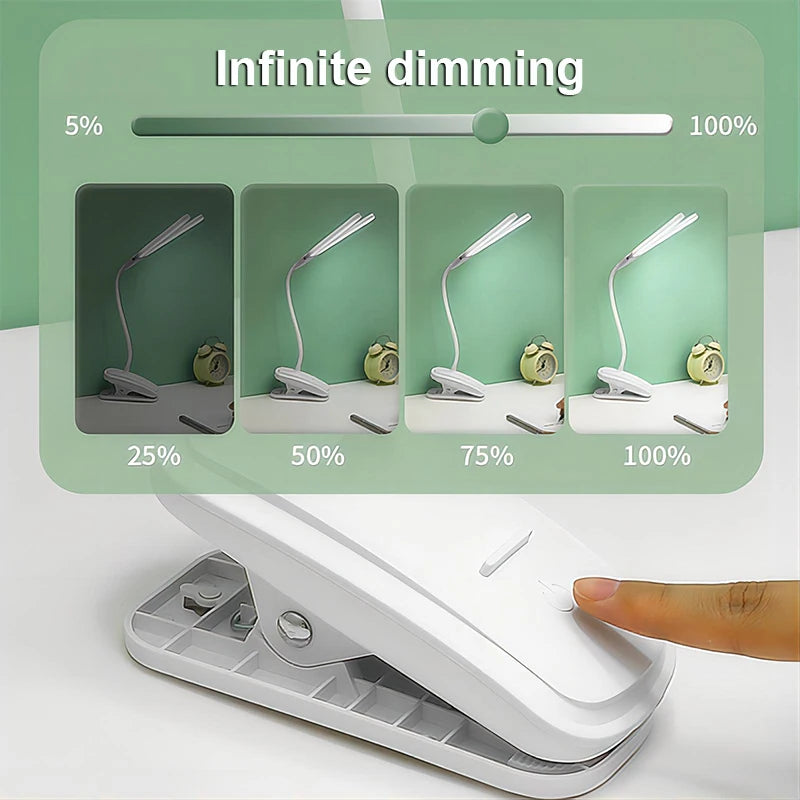 lampe table led rechargeable double tête tactile nuit moderne enfant rotative basse consommation blanc