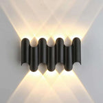 appliques murales led or moderne ondule mur salle manger chambre entrée étude cuisine 2492000lm