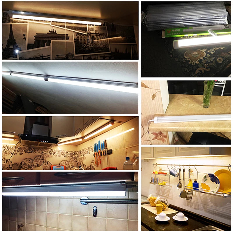 tube led blanc moderne 180v 180° hautes lumens 50000h blancs