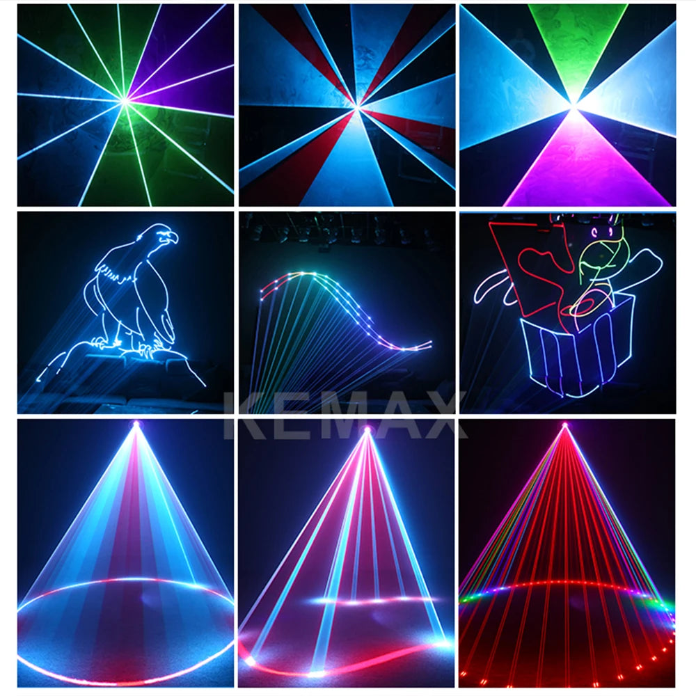 projecteur laser bluetooth 4w 6w noir moderne dmx scène dj instructions