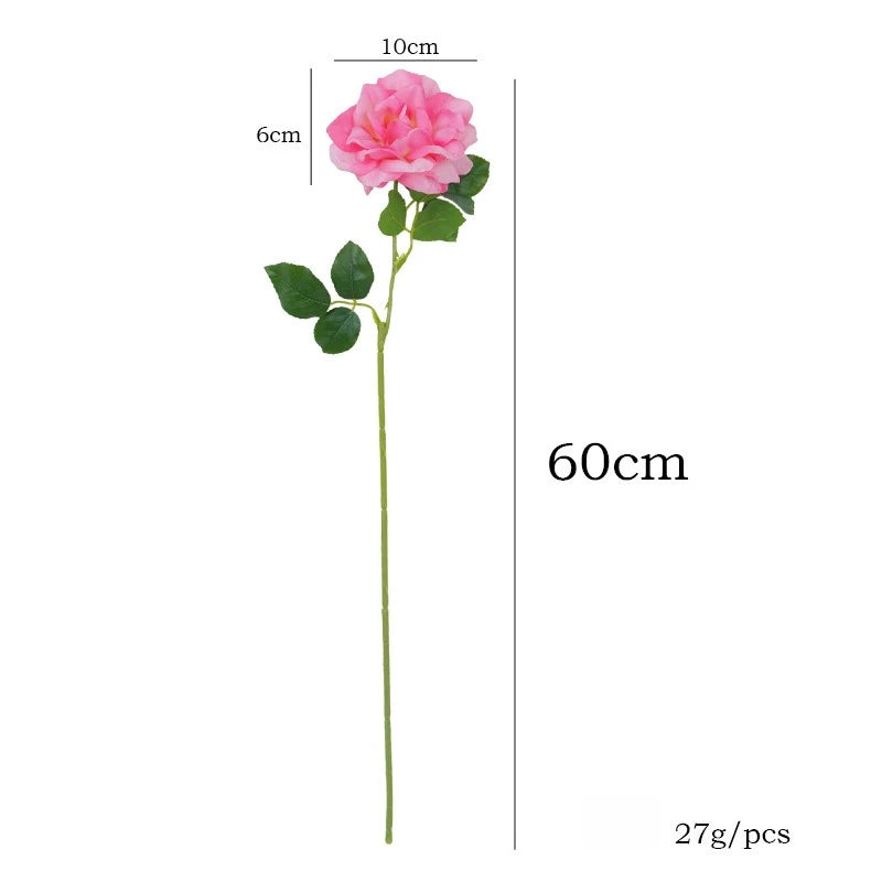 décoration intérieure bouquet artificiel roses soies classique mariage anniversaire baby shower
