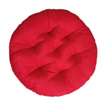 coussin rond épais couleur unie antidérapant tapis tatami doux polyester coton moderne toilette sieste