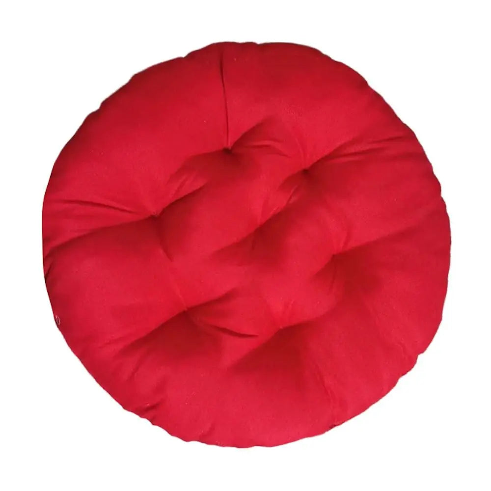 coussin rond épais couleur unie antidérapant tapis tatami doux polyester coton moderne toilette sieste