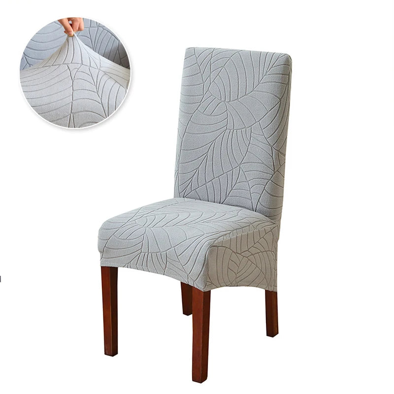 housse chaise mariage tissu carreaux beige moderne adhésif XL salon restaurant