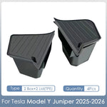 boîtes rangement voiture tesla model juniper 2025 tpe antirouille lumière