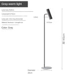 lampe sol led moderne noire luminaire chambre éclairage 11 15w flux 249 2000v