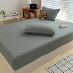 housse lit coton rose clair drap housse matelas simple double king taille réglable