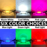 projecteur led cob 3v 5w 30 leds 120deg clip portable camping lumiere cool white