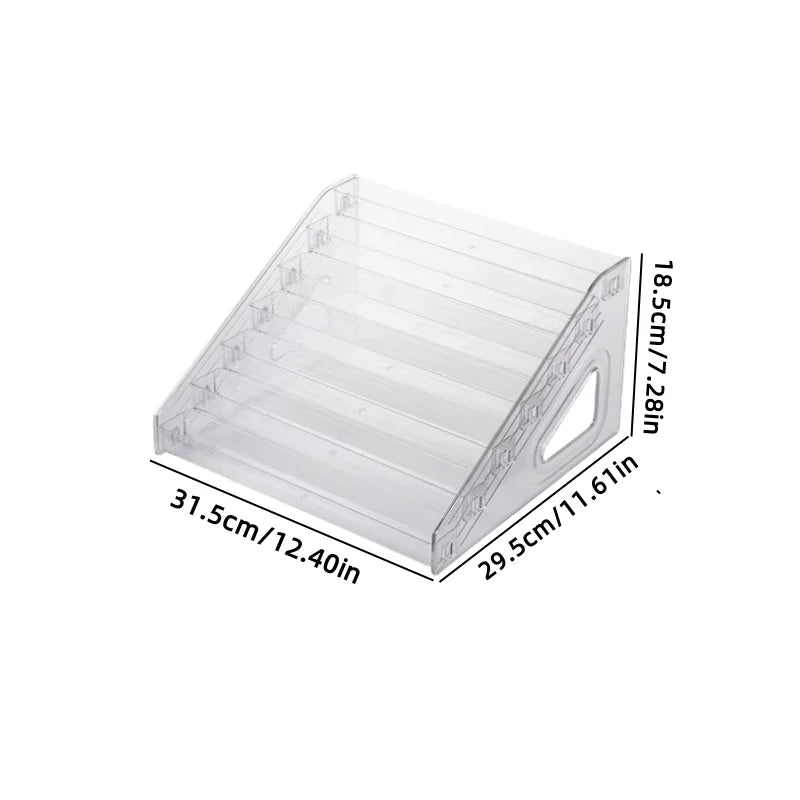 rangement transparent moderne multinefs cosmétiques medicaments bouteilles organisation acrylique deco ordre