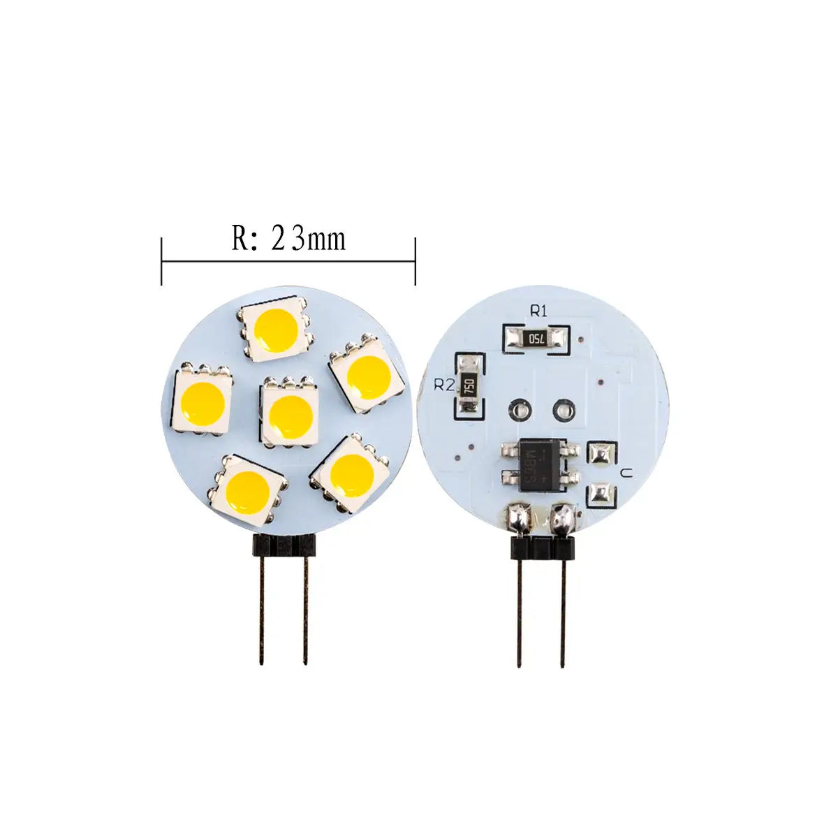ampoules led g4 blanc jaune 2700k 6500k 1w 5w projecteur moderne 12v 120deg 100000h