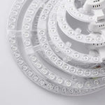module led circulaire blanc moderne 360° 220 240v 2700k 6500k aimant connecteur eléctrique