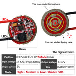 circuit imprimé led 20mm rouge moderne composants électroniques intégrés 3v 5a transformateur alimentation 1mode