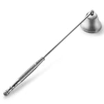 couvercle eteignoir bougie forme cloche métal noir doré argent moderne décor spa yoga aromathérapie