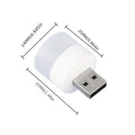 lampe lecture led usb 5v 1w protection yeux veilleuse moderne blanc charge mobile