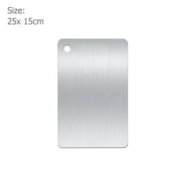 planches découper acier inoxydable moderne polyvalentes antibactériennes double face facile nettoyer lisse brossée versatile