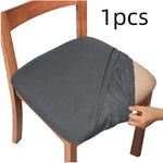 housses chaise élastiques polyester simples sans motif gris bleu marine beige clair bordeaux noir