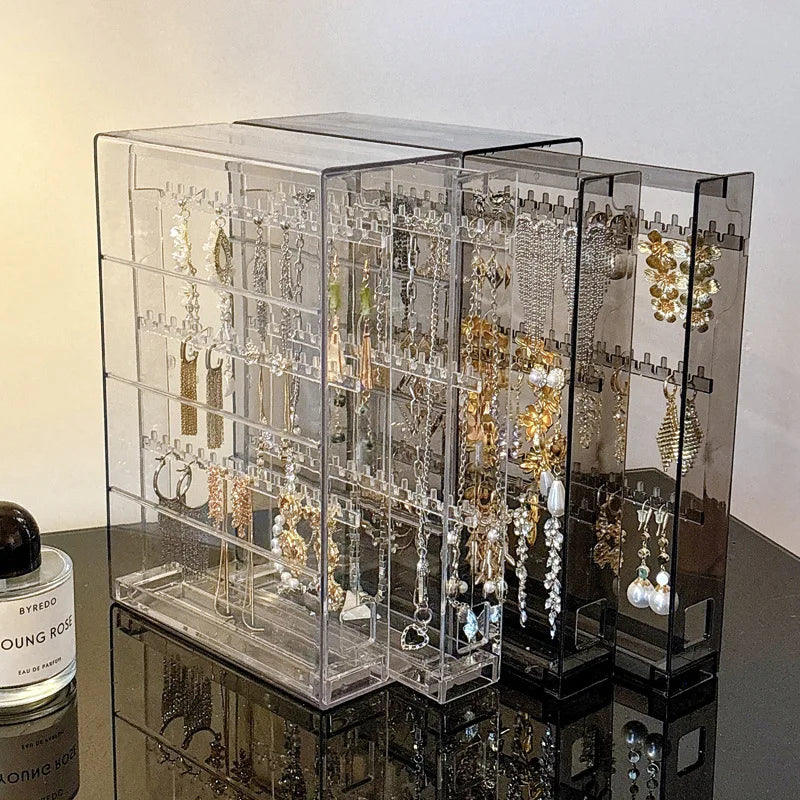rangement bijoux porte clés clips motifs animés transparent moderne kawaii rangement accessoires organisation élégant