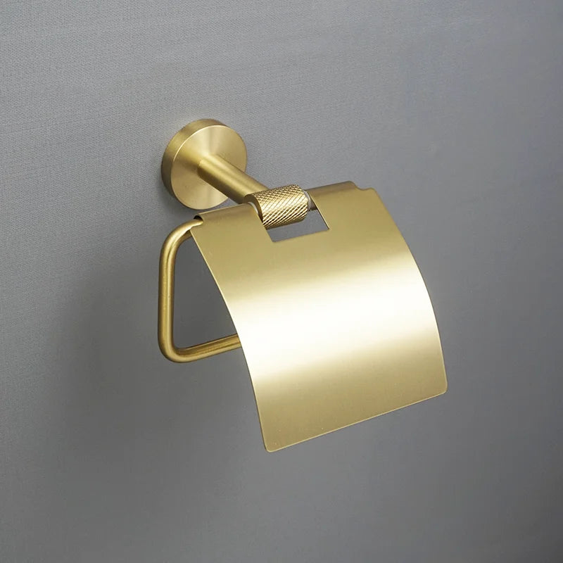 accessoires salle bain doré porte savon porte serviette barre verticale barre horizontale porte verre
