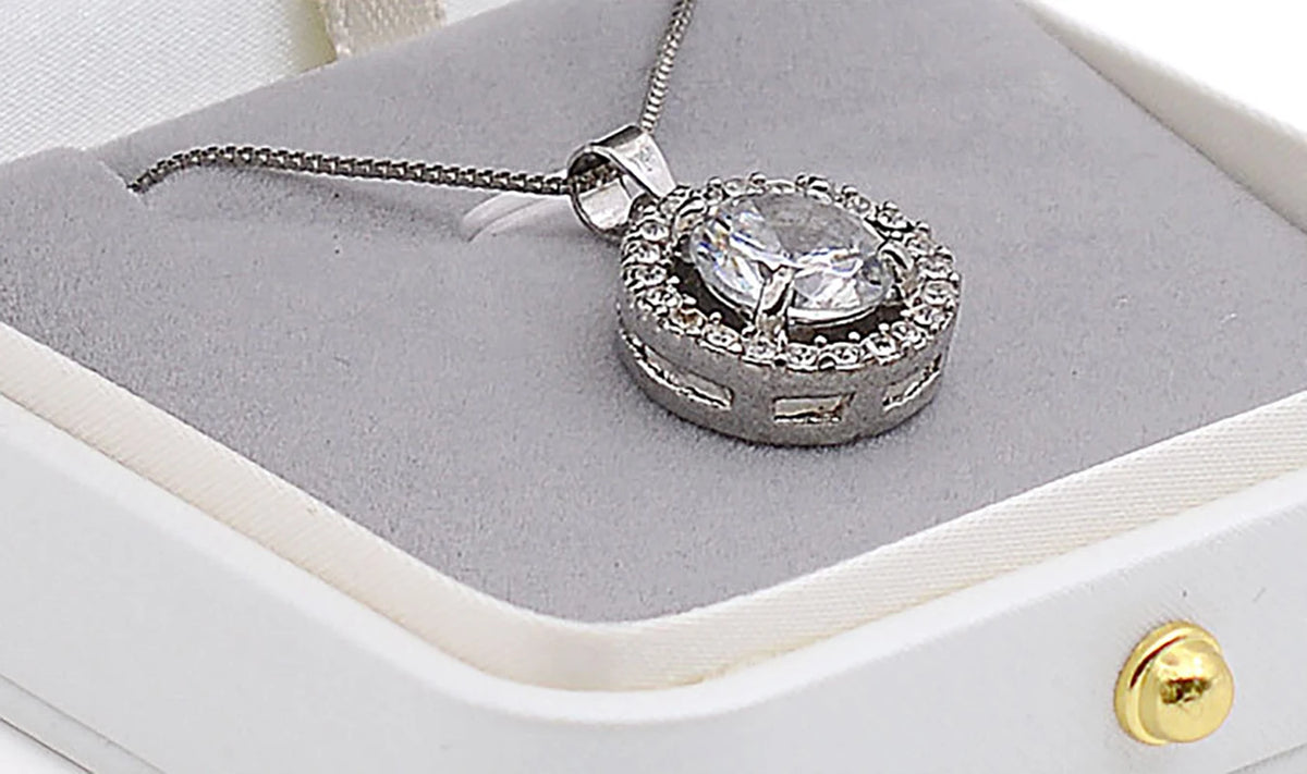 boîtes bijoux cuir blanc classique boutons dorés coffret cadeau emballage bijoux opacité matériauintérieur autres