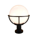 lampe solaire moderne transparente sans ampoule noire fixée murextérieur sans garantie