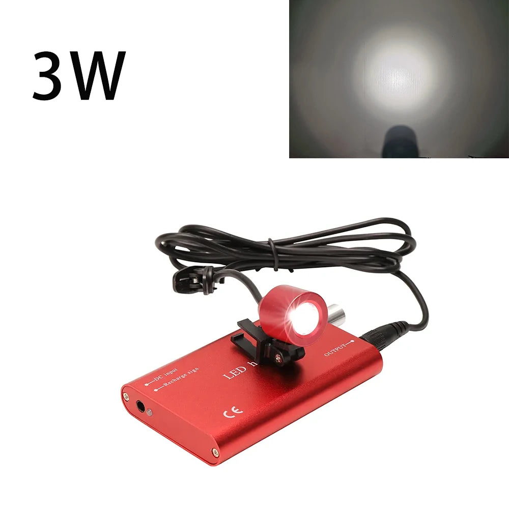 lampe torche led 3w noir rouge bleu argent clip magnétique moderne compact