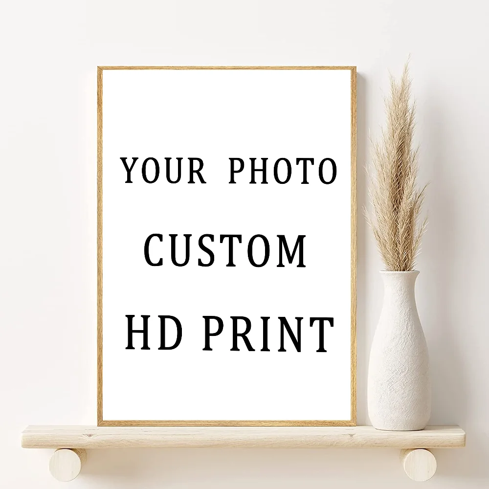 affiche personnalisée photo moderne minimaliste mur imperméable collage maison salon chambre bar decoration pvc