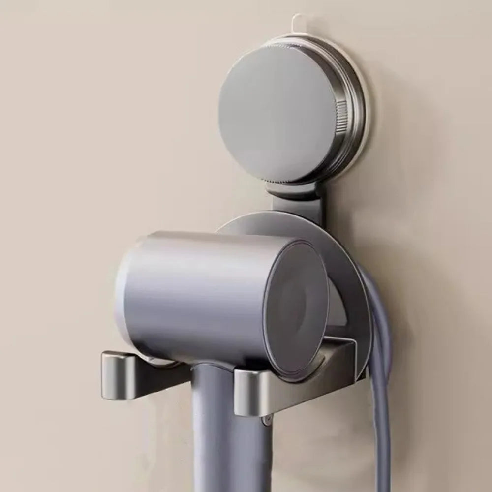 aspirateur main moderne adhésif anneau magnétique nozzle gris beige rond lisse imperméable