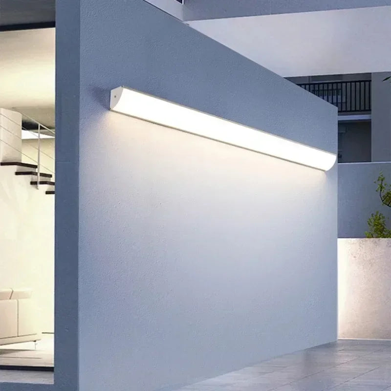 lampe murale led moderne blanche minimaliste ip65 hydrofuge 2492000lm 85265v
