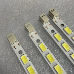 ruban led blanc jaune carré moderne clips bouton fixation télévision samsung 40cm