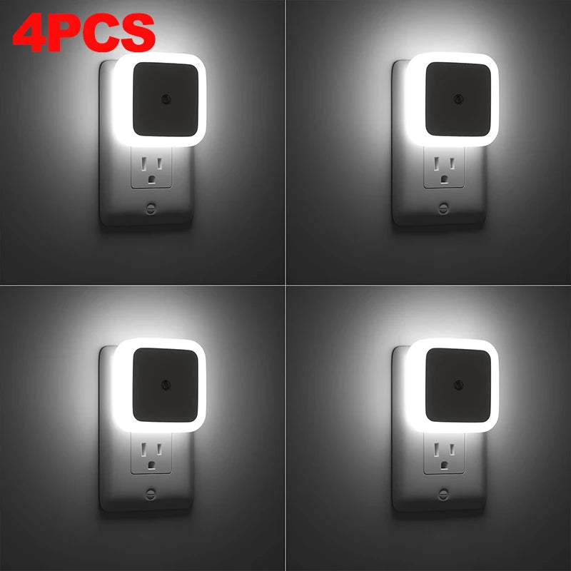 lampe nuit led blanc moderne minimaliste applique murale adhésive éclairage intérieur variable chambre enfant